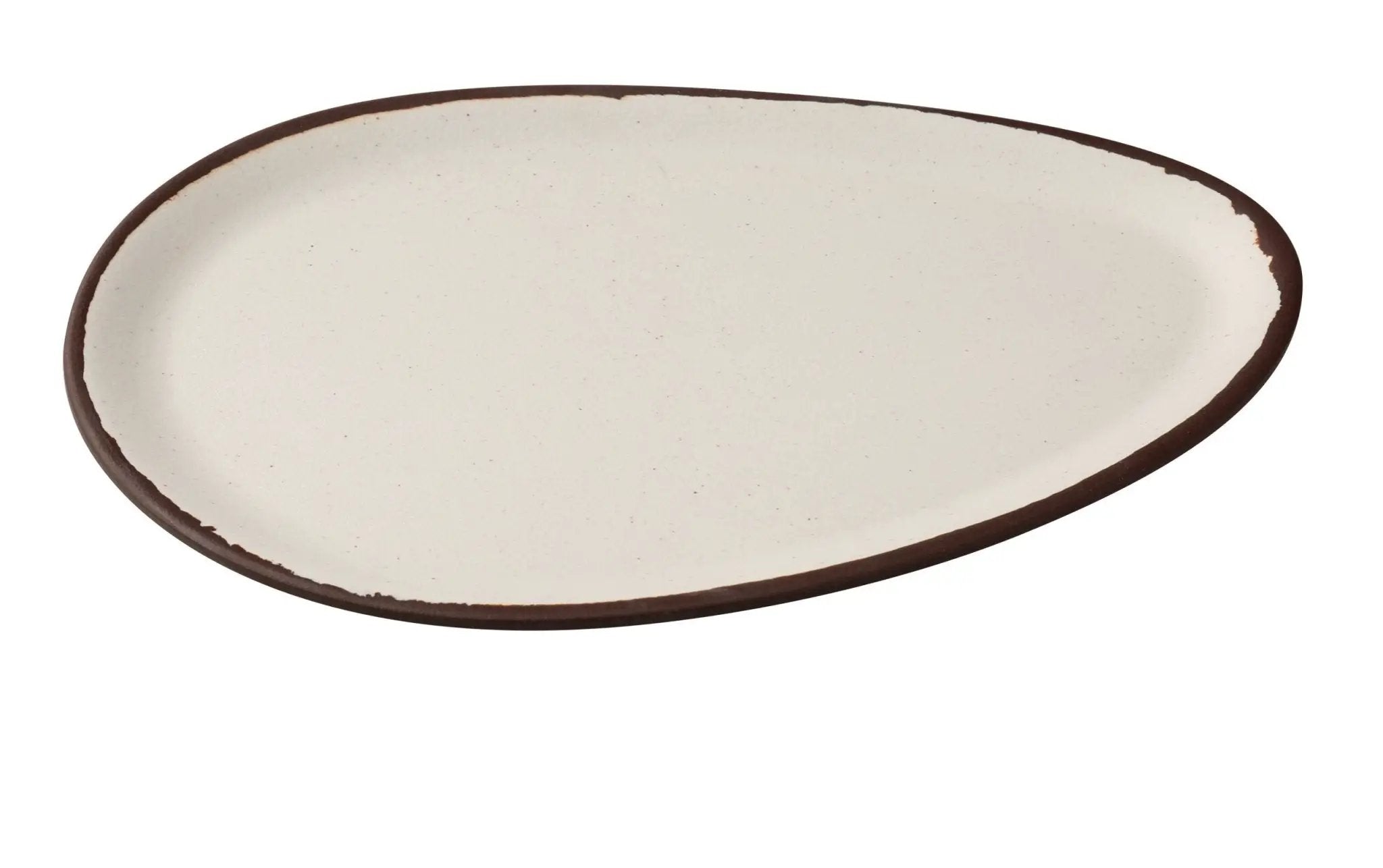 Yanco NA - 212 Nature Art Melamine 11 - 3/4" x 7 - 3/4" x 1/2" OVAL PLATE