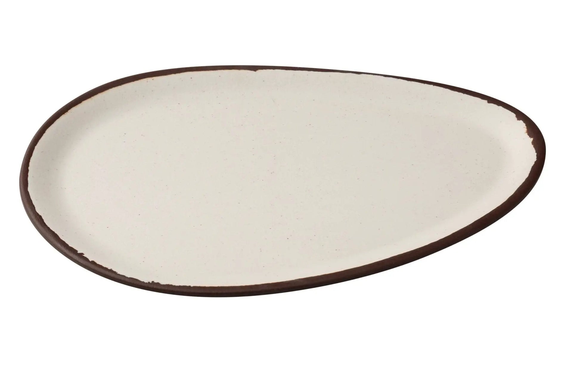 Yanco NA - 214 Nature Art Melamine 14" x 9 - 3/4" x 1/2" OVAL PLATE