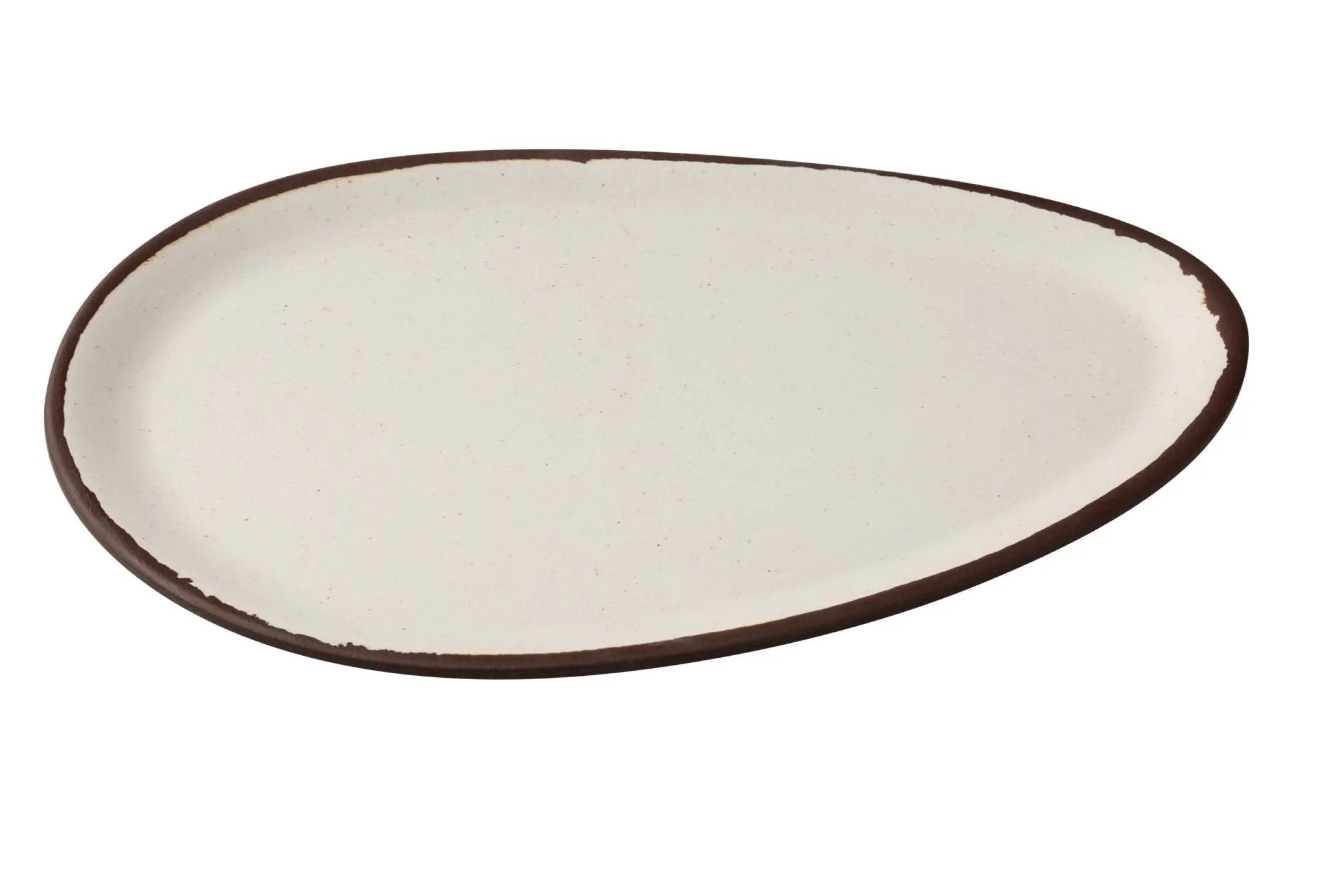 Yanco NA - 214 Nature Art Melamine 14" x 9 - 3/4" x 1/2" OVAL PLATE