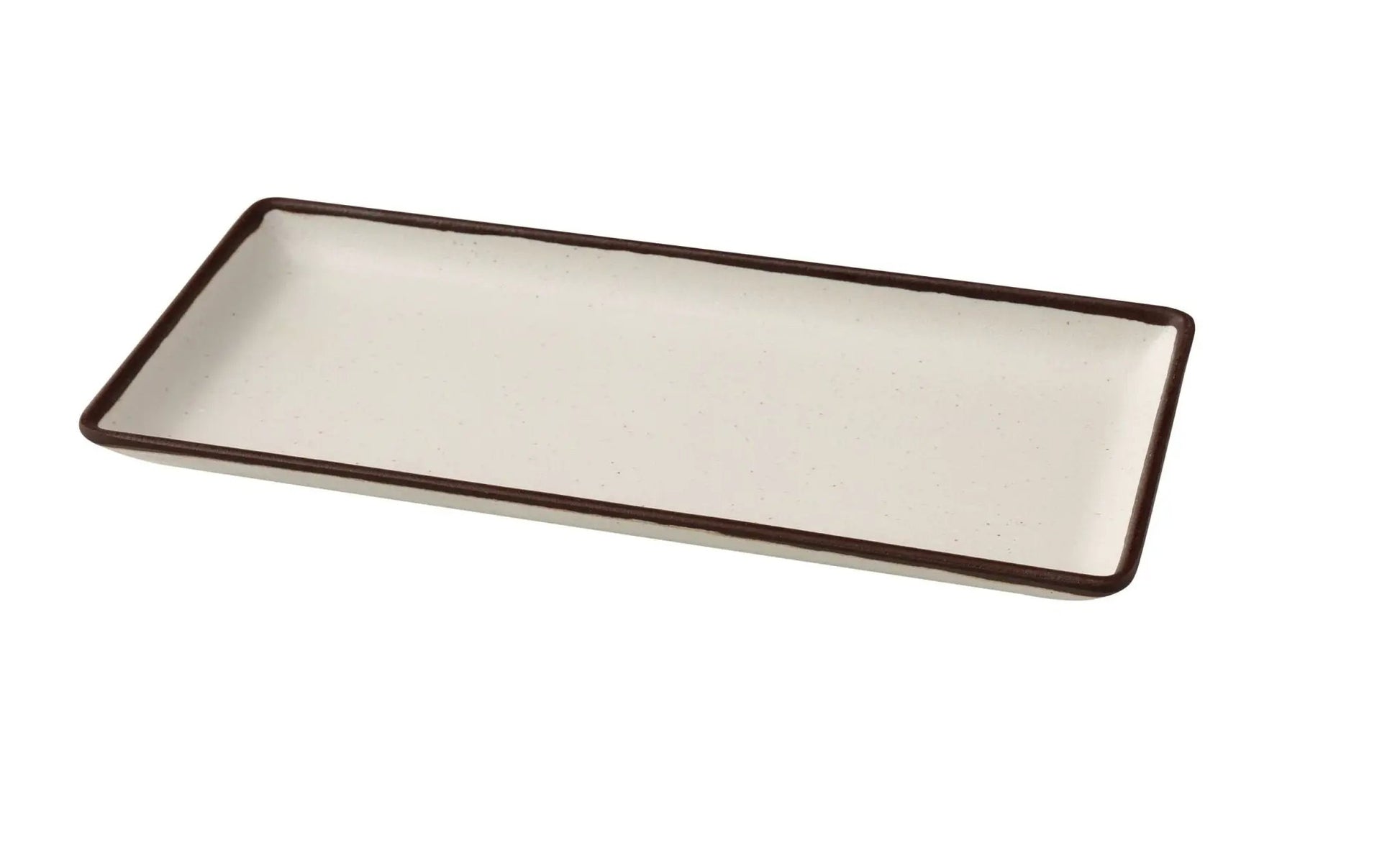 Yanco NA - 413 Nature Art Melamine 13" x 5 - 3/4" x 1" RECTANGULAR PLATE