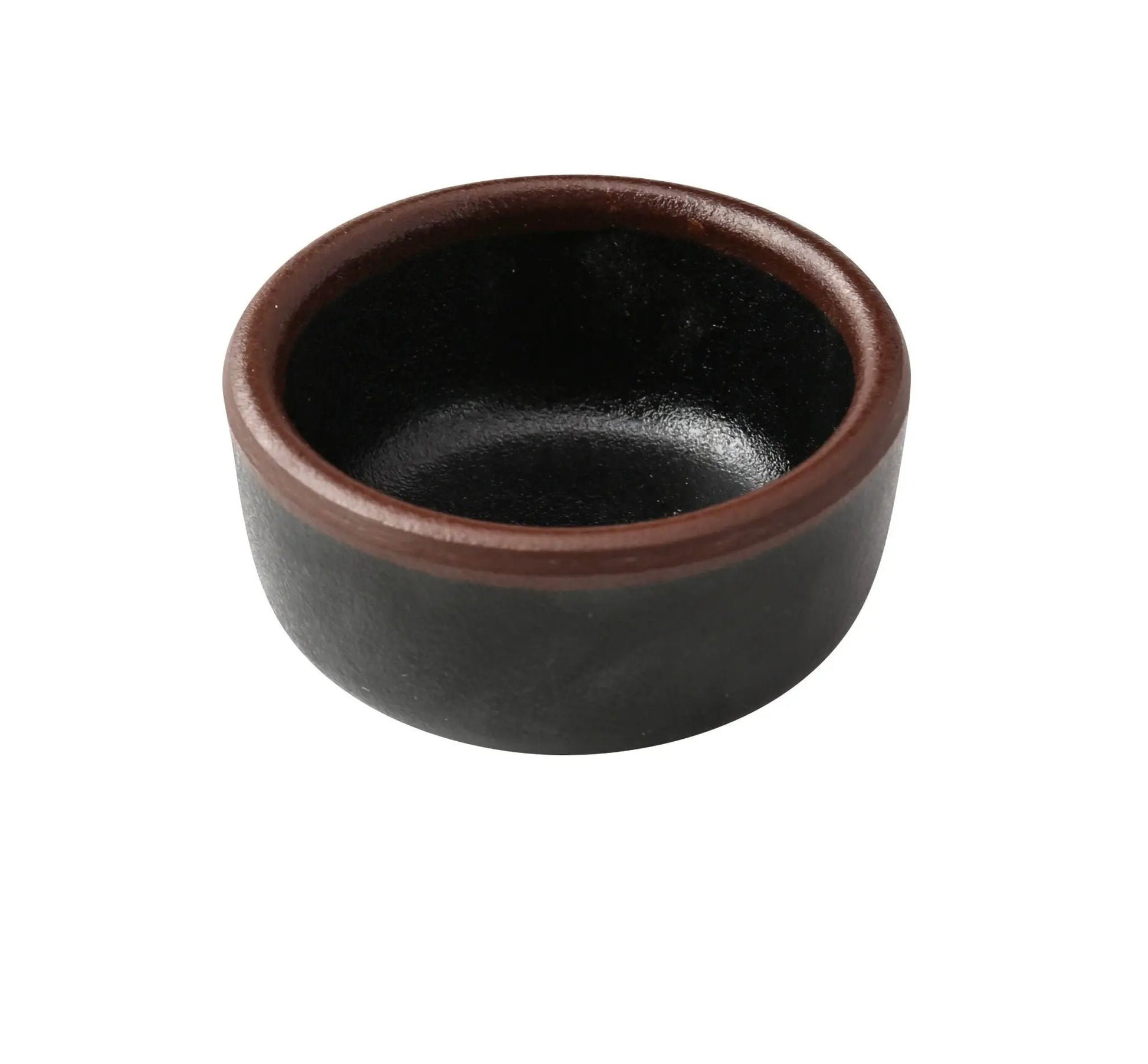Yanco NA - 5002BK Nature Art Melamine 2 - 1/2" x 1 - 1/4" SAUCE DISH 1.5 oz.