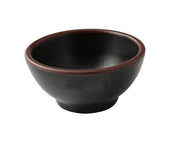 Yanco NA - 5003BK Nature Art Melamine 3 - 1/2" x 1 - 3/4" SAUCE DISH 4 oz.