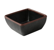 Yanco NA - 5004BK Nature Art Melamine 3 1/2" X 1 1/2" Square Sauce Dish 5 Oz.