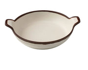 Yanco NA - 509 Nature Art Melamine 9" X 7 1/2" X 1 3/4" Bowl with Handle 24 Oz.