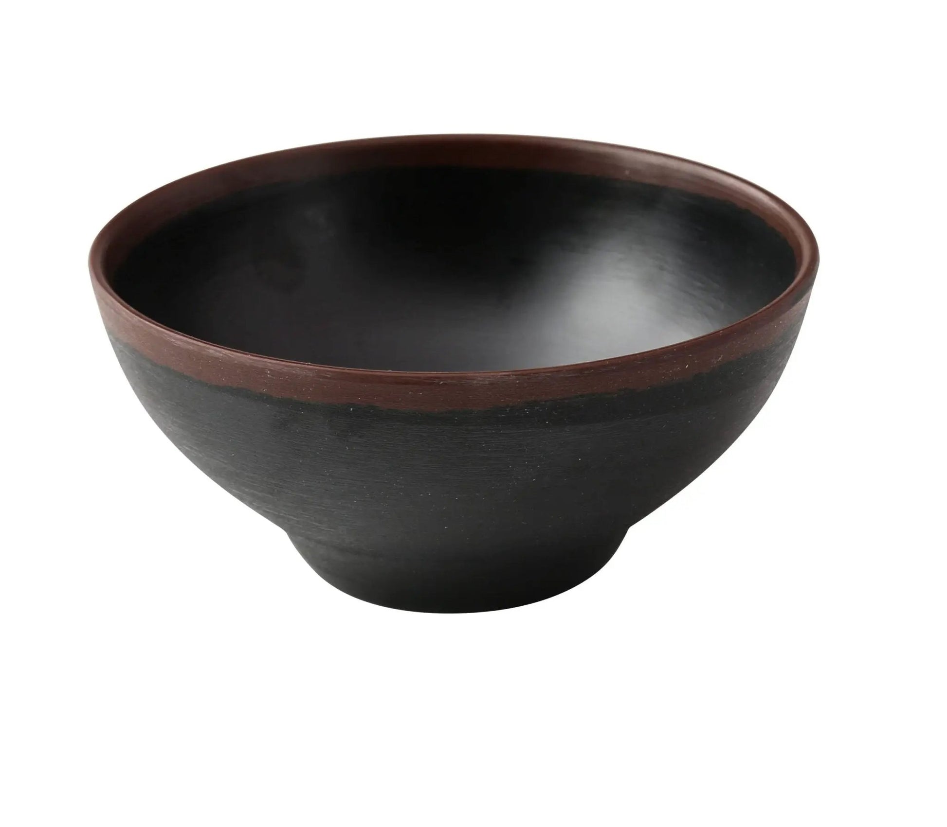 Yanco NA - 605BK Nature Art Melamine 5 1/2" X 2 1/2" Cereal Bowl 16 Oz.