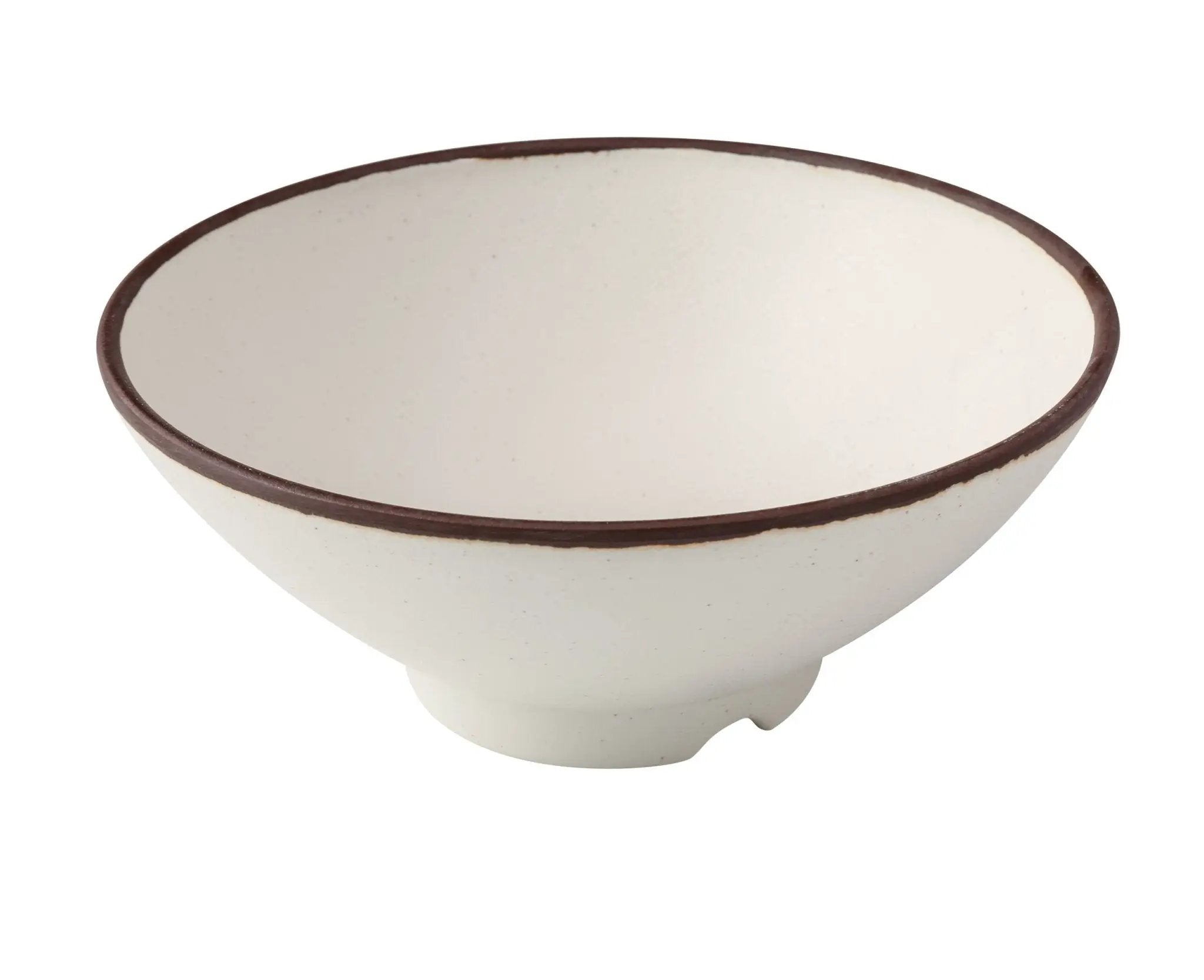 Yanco NA - 607 Nature Art Melamine 7" X 2 3/4" Ramen Bowl 26 Oz.