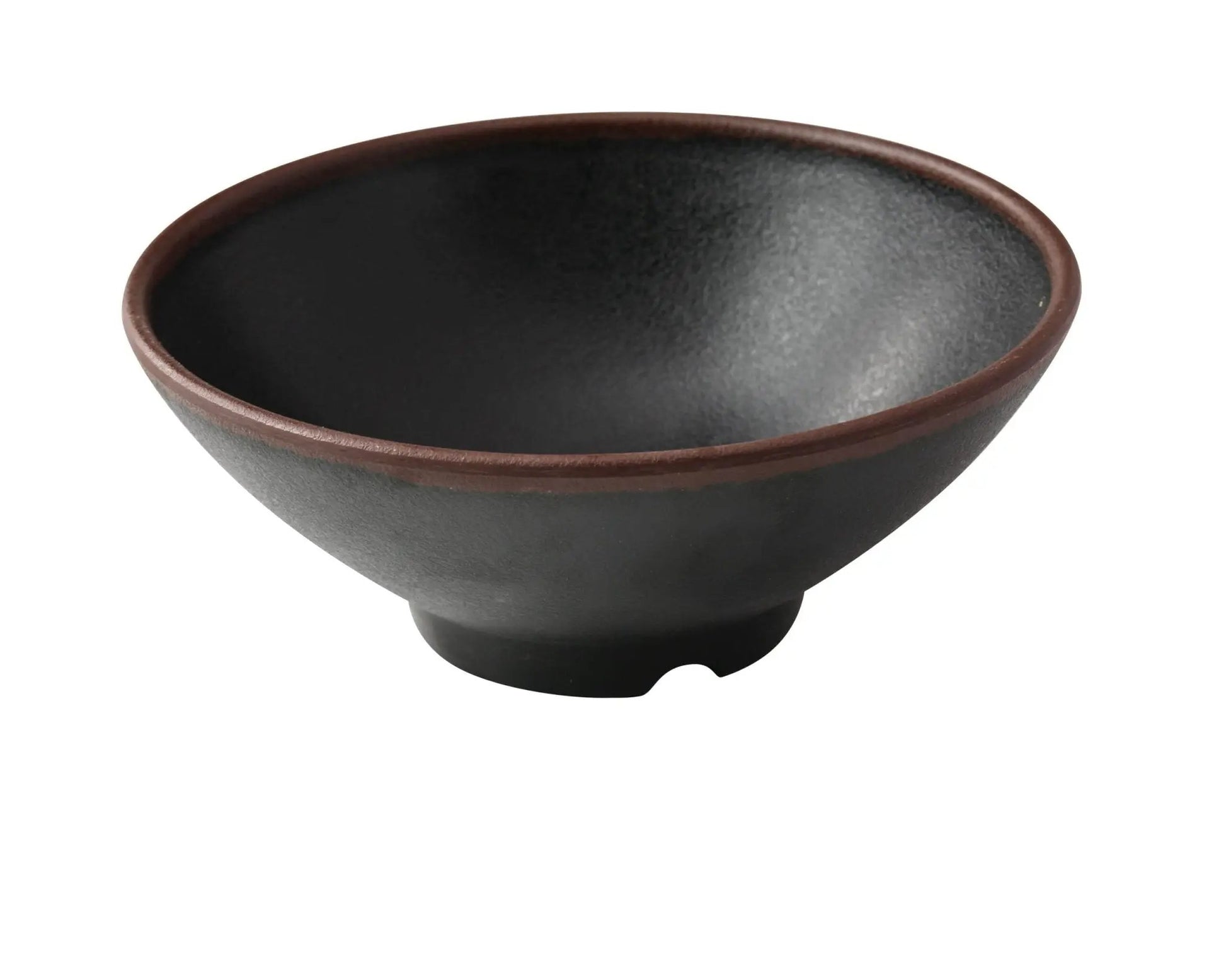 Yanco NA - 607BK Nature Art Melamine 7" X 2 3/4" Ramen Bowl 26 Oz.