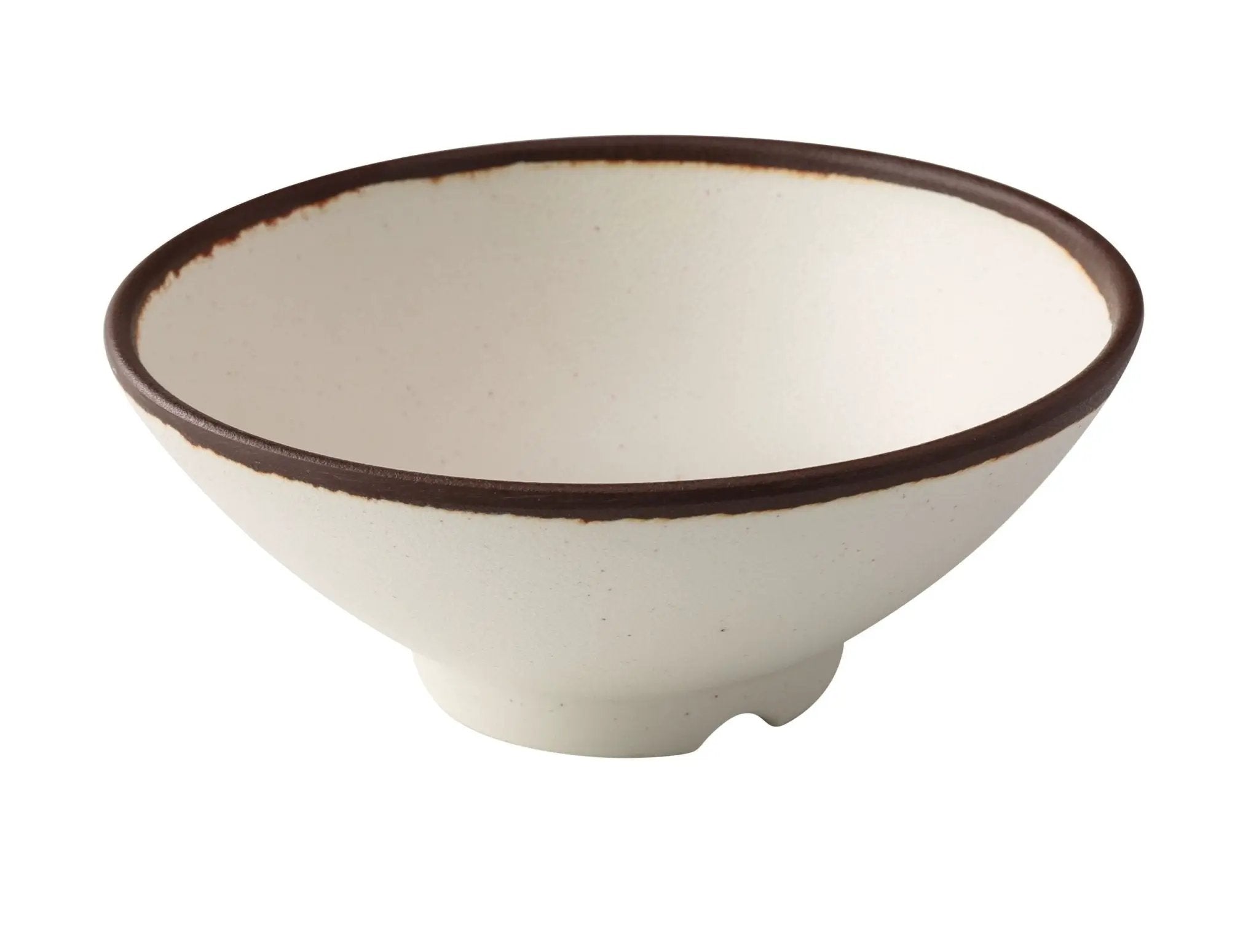 Yanco NA - 608 Nature Art Melamine 8" X 3 1/4" Ramen Bowl 38 Oz.