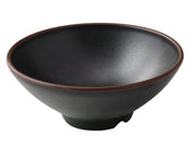 Yanco NA - 608BK Nature Art Melamine 8" X 3 1/4" Ramen Bowl 38 Oz.