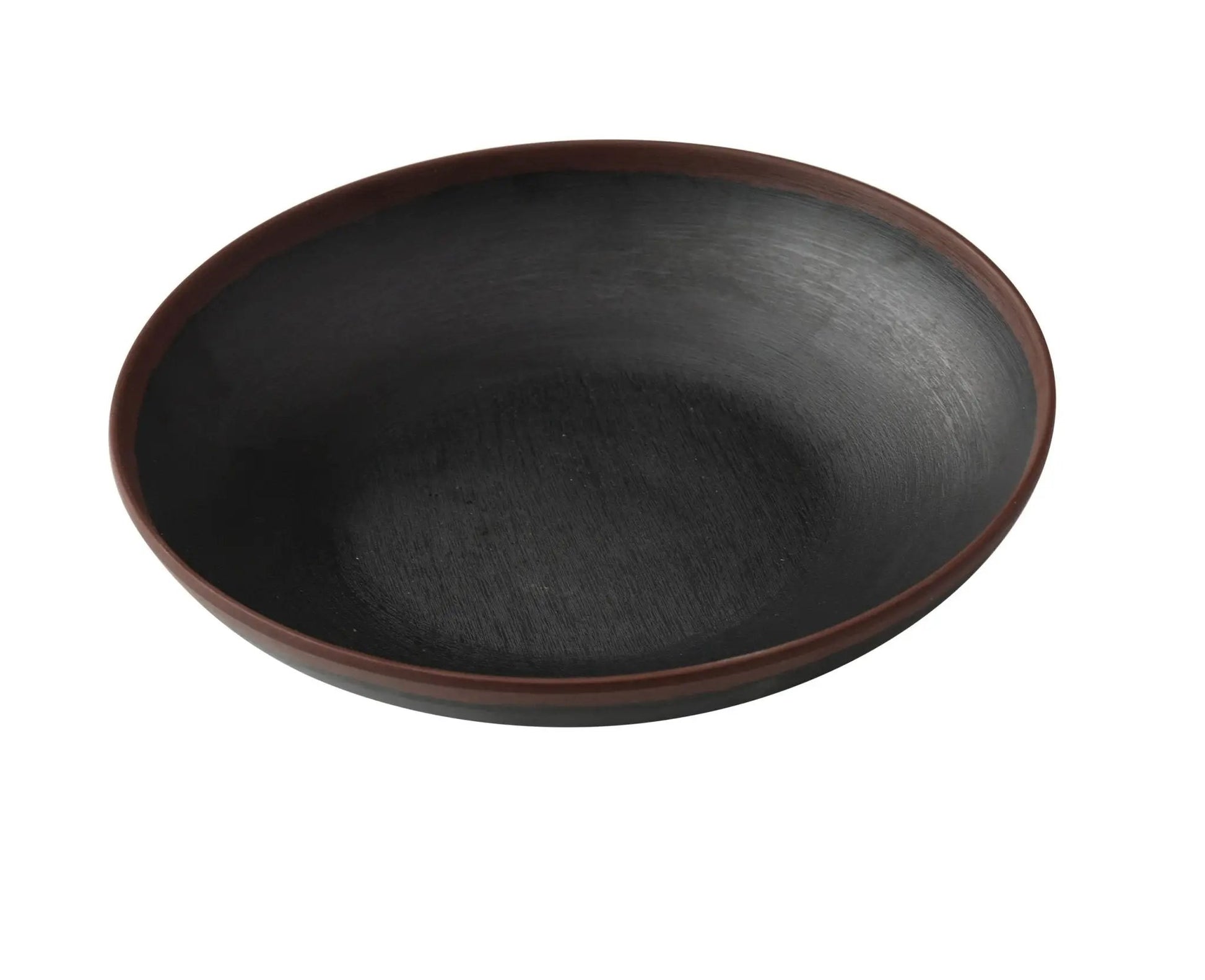 Yanco NA - 708BK Nature Art Melamine 8" x 1 - 1/2" SALAD/SOUP BOWL 20 oz.