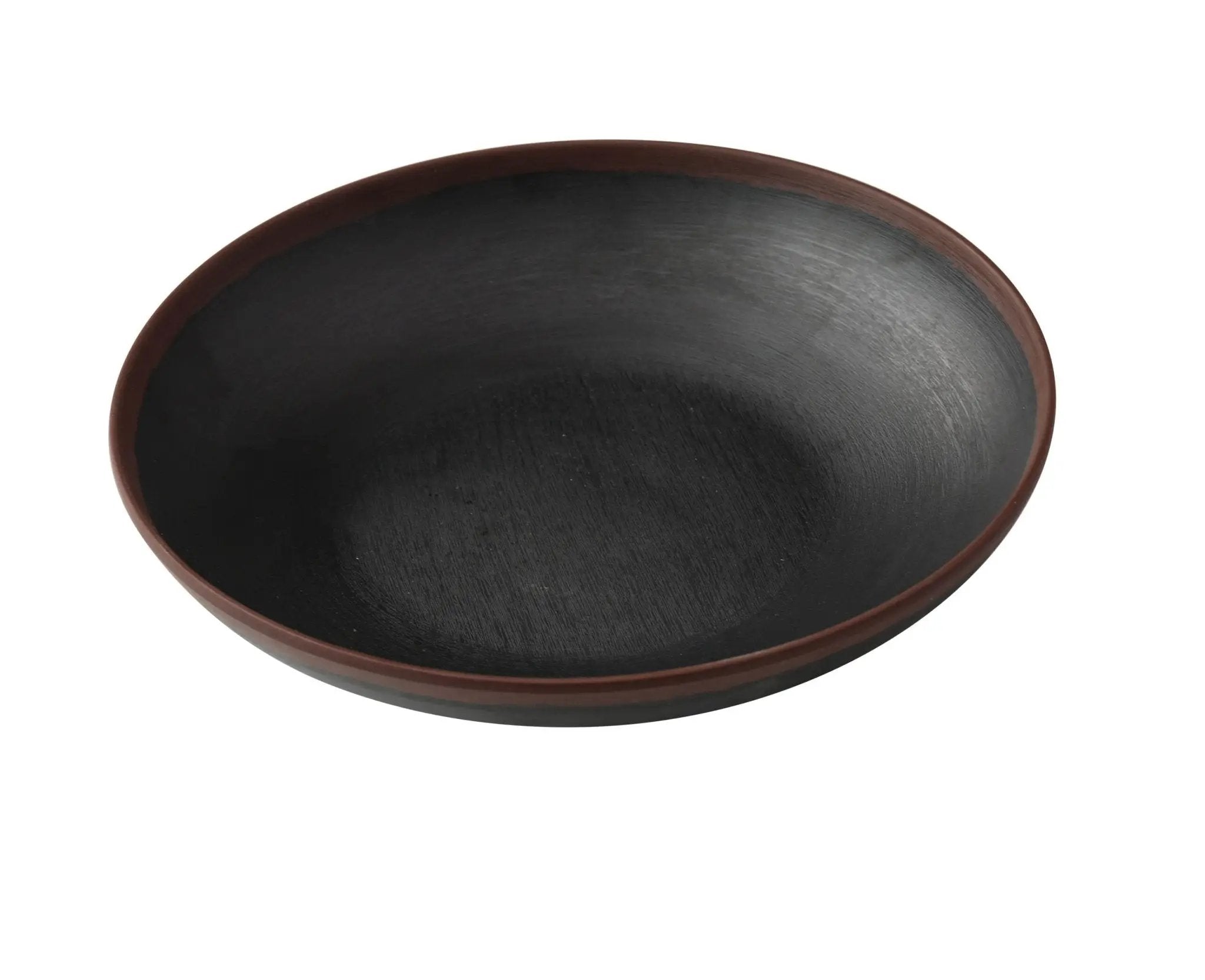 Yanco NA - 708BK Nature Art Melamine 8" x 1 - 1/2" SALAD/SOUP BOWL 20 oz.
