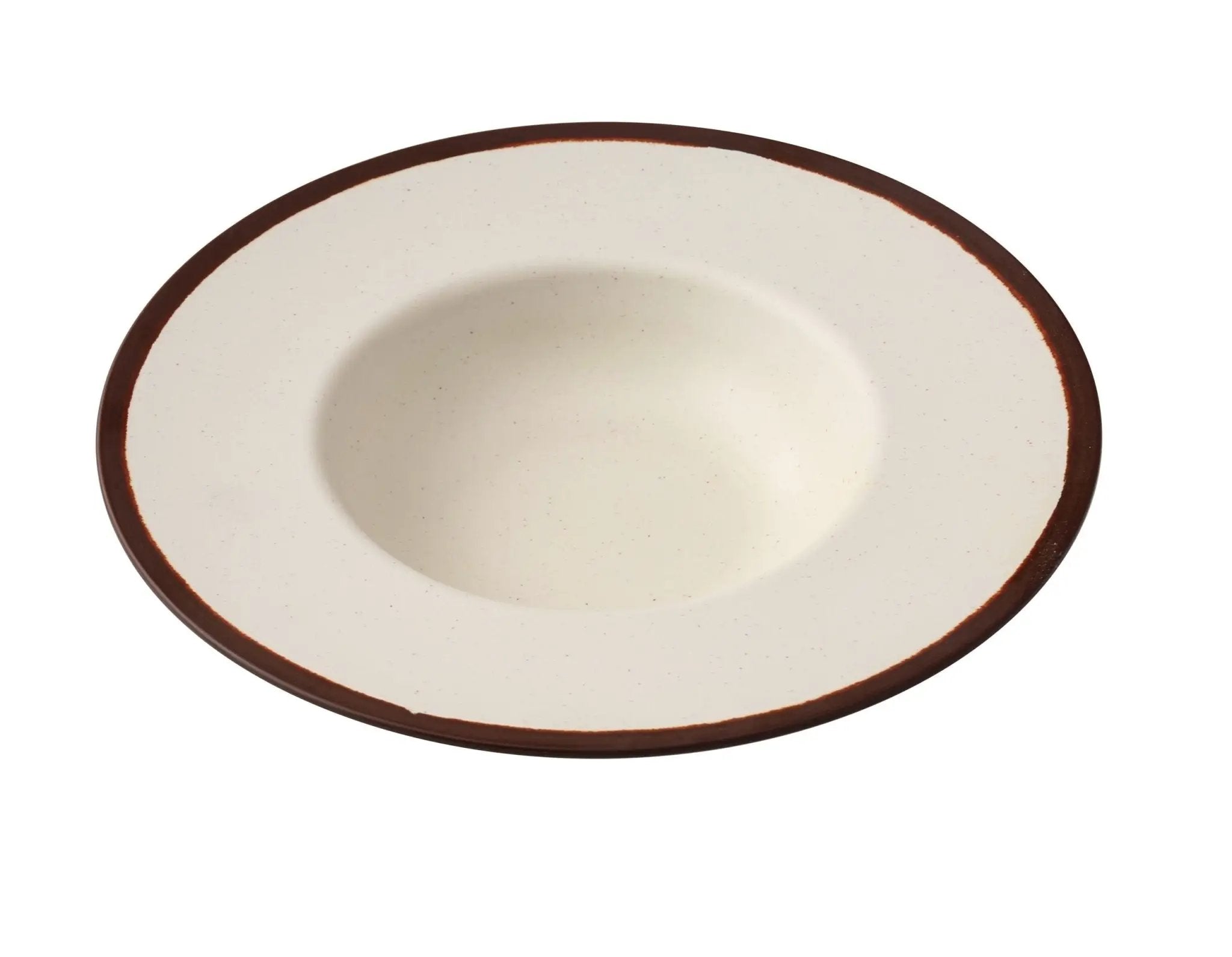 Yanco NA - 711 Nature Art Melamine 11 - 1 /2" x 6" x 2 - 3/4" Dessert Plate 16 Oz.