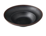 Yanco NA - 811BK Nature Art Melamine 11 - 1/8" x 7" x 3 - 1/4" DEEP MEDITERRANEAN BOWL 20 oz
