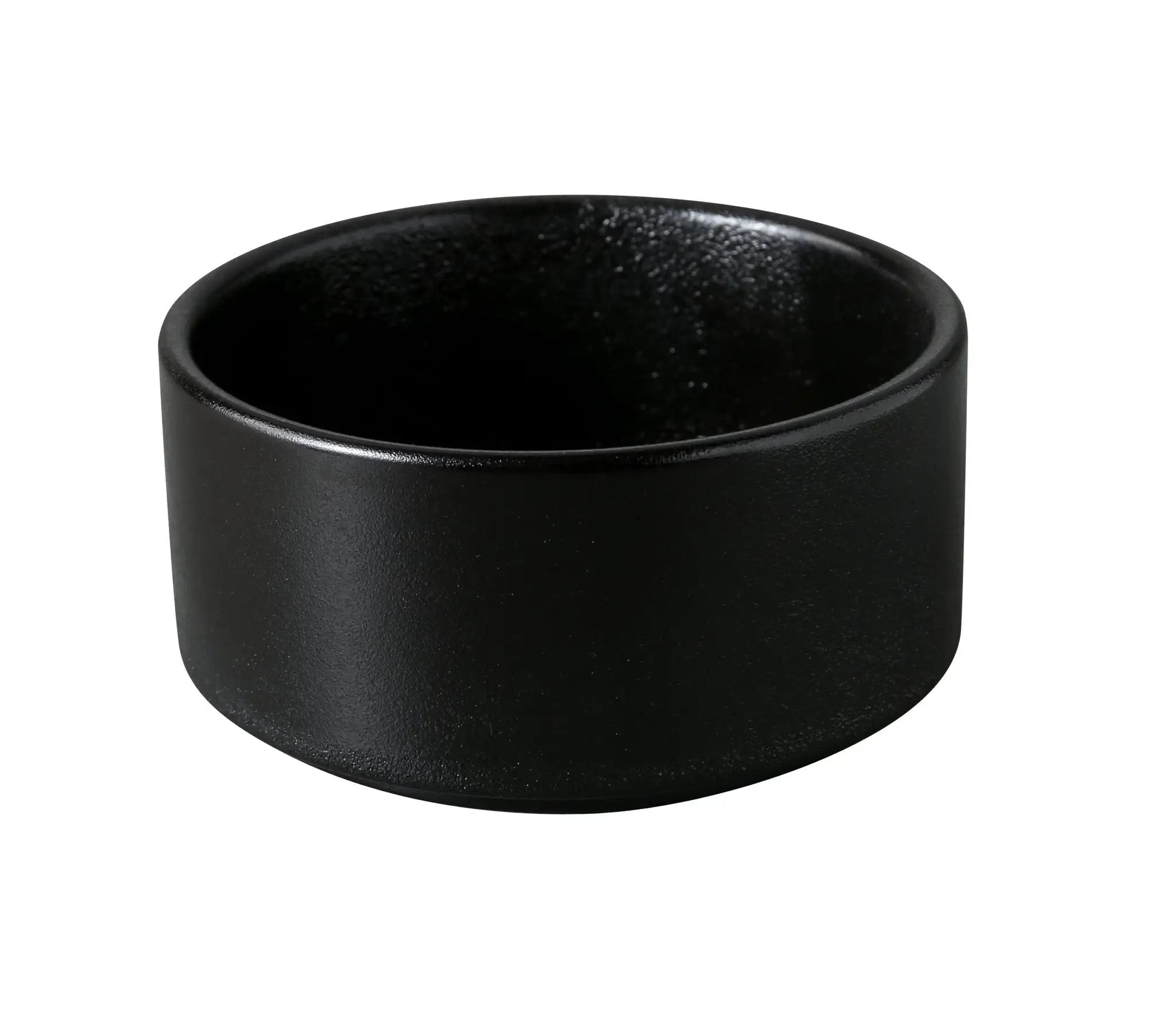 Yanco NB-504 Noble Black Chinaware 4 1/8" X 2 1/4" Soup Cup 10 Oz. Product Image