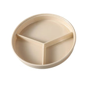 Yanco NS - 608 - 1T Nessico Melamine 8 1/4" Deep Divided Server w/Lid Tan