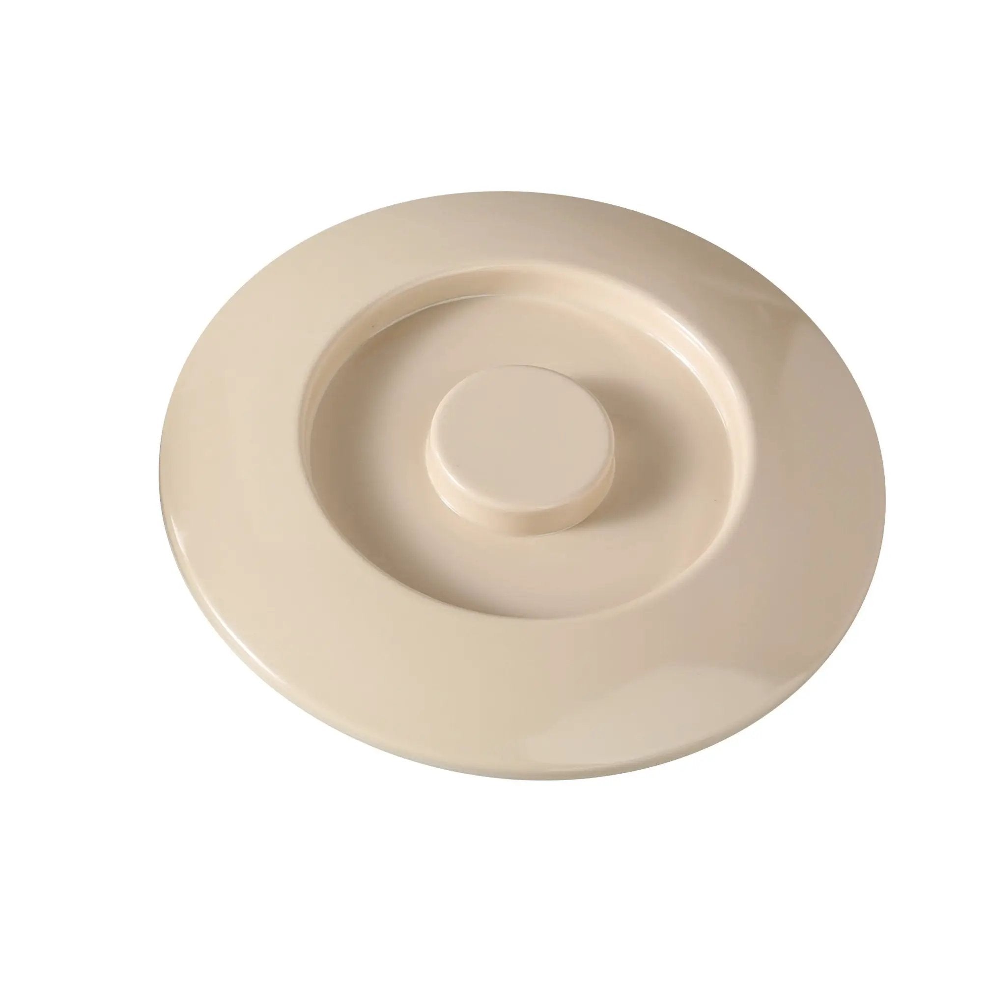 Yanco NS - 608CT Nessico Melamine Tortilla Server Lid Only Tan