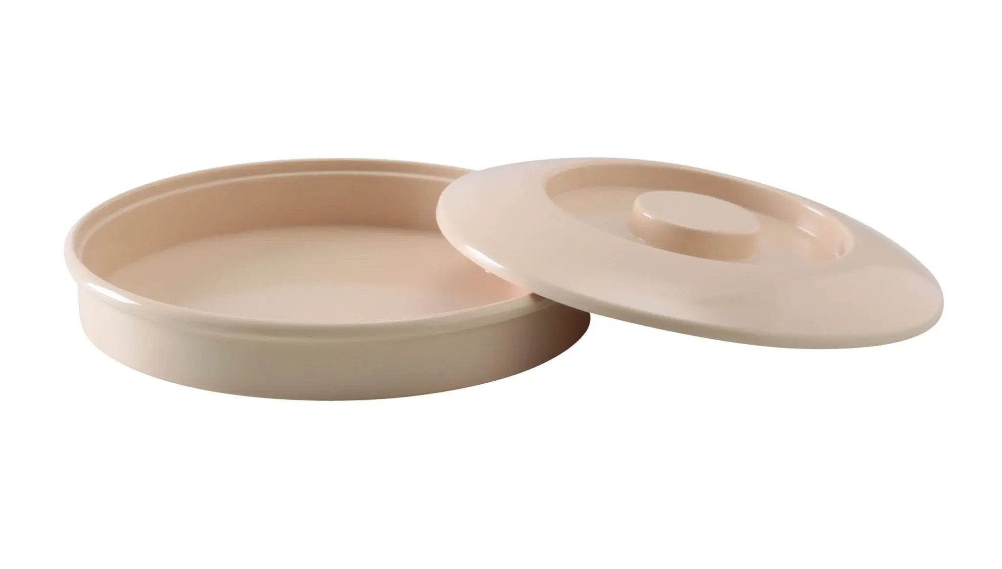 Yanco NS - 608T Nessico Melamine 8 1/4" Tortilla Server W/Lid Tan