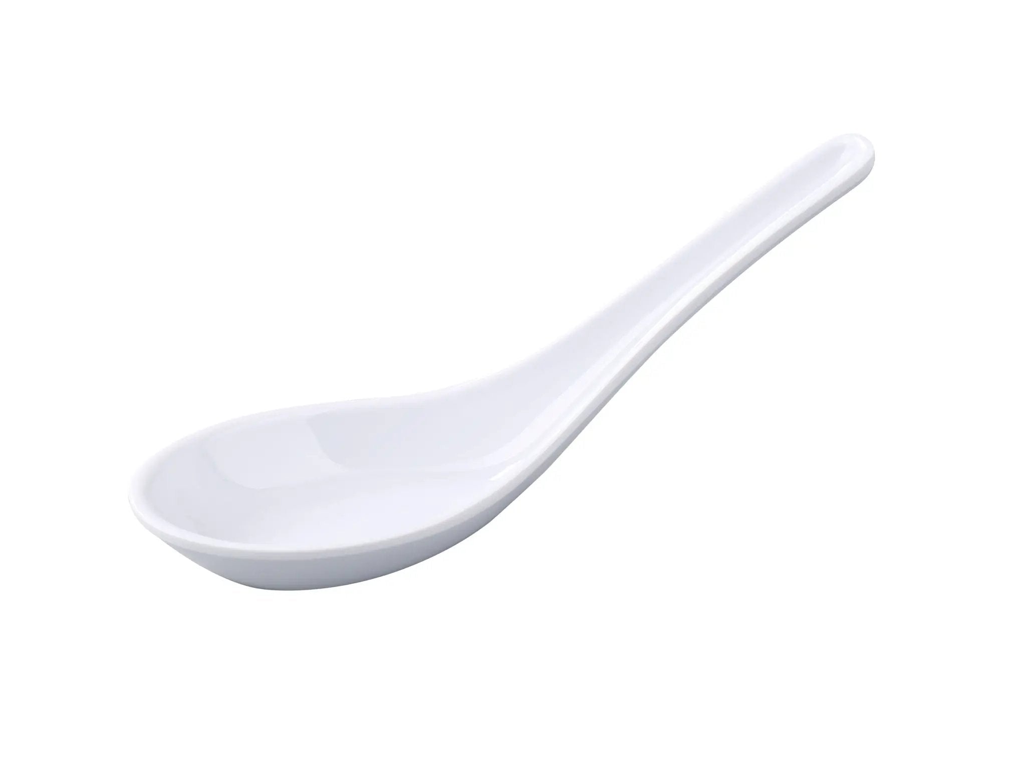 Yanco NS-7003W Longevity Melamine 5 1/2" Soup Spoon Product Image