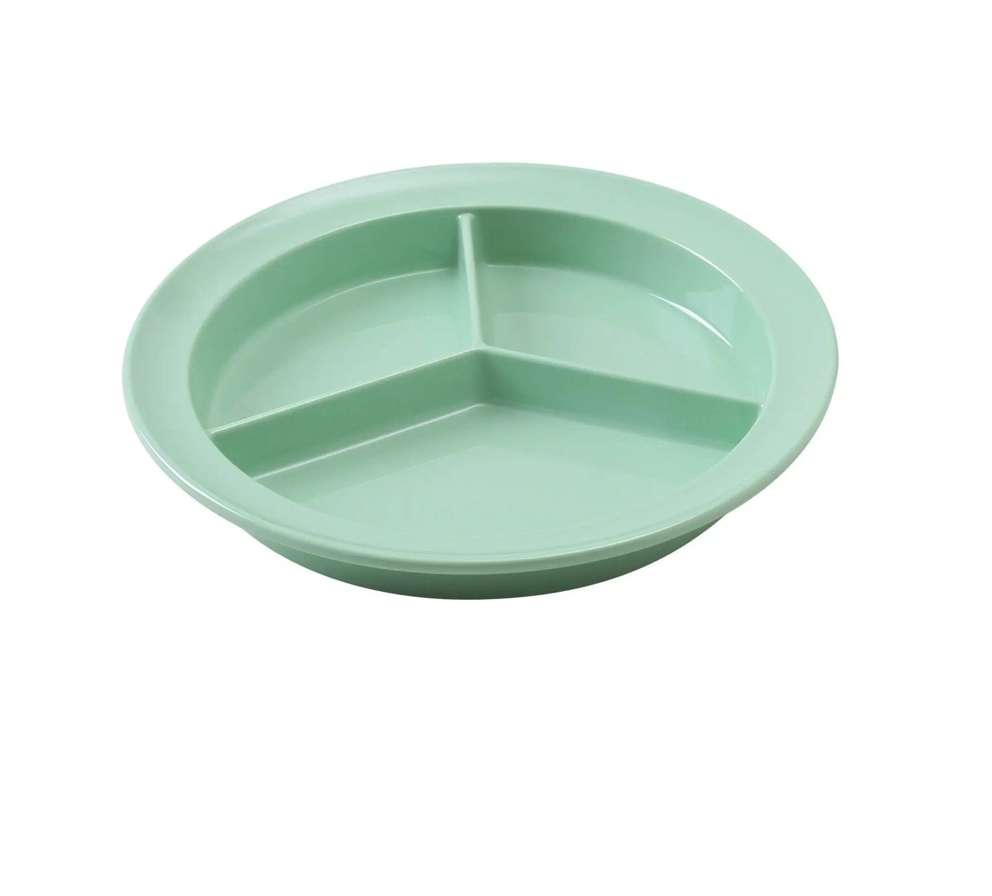 Yanco NS - 701G Nessico Melamine 9" Deep Compartment Plate Green