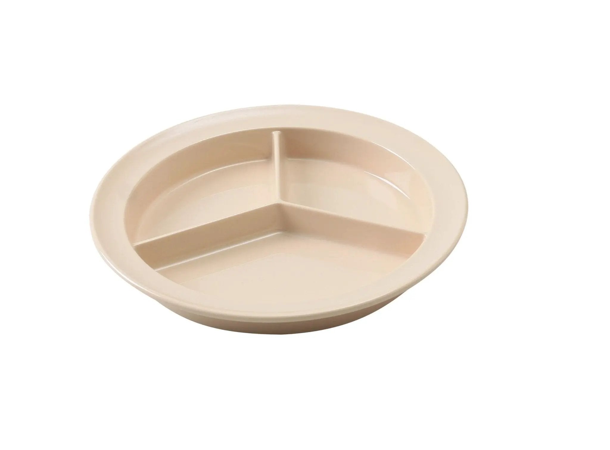 Yanco NS - 701T Nessico Melamine 9" Deep Compartment Plate Tan