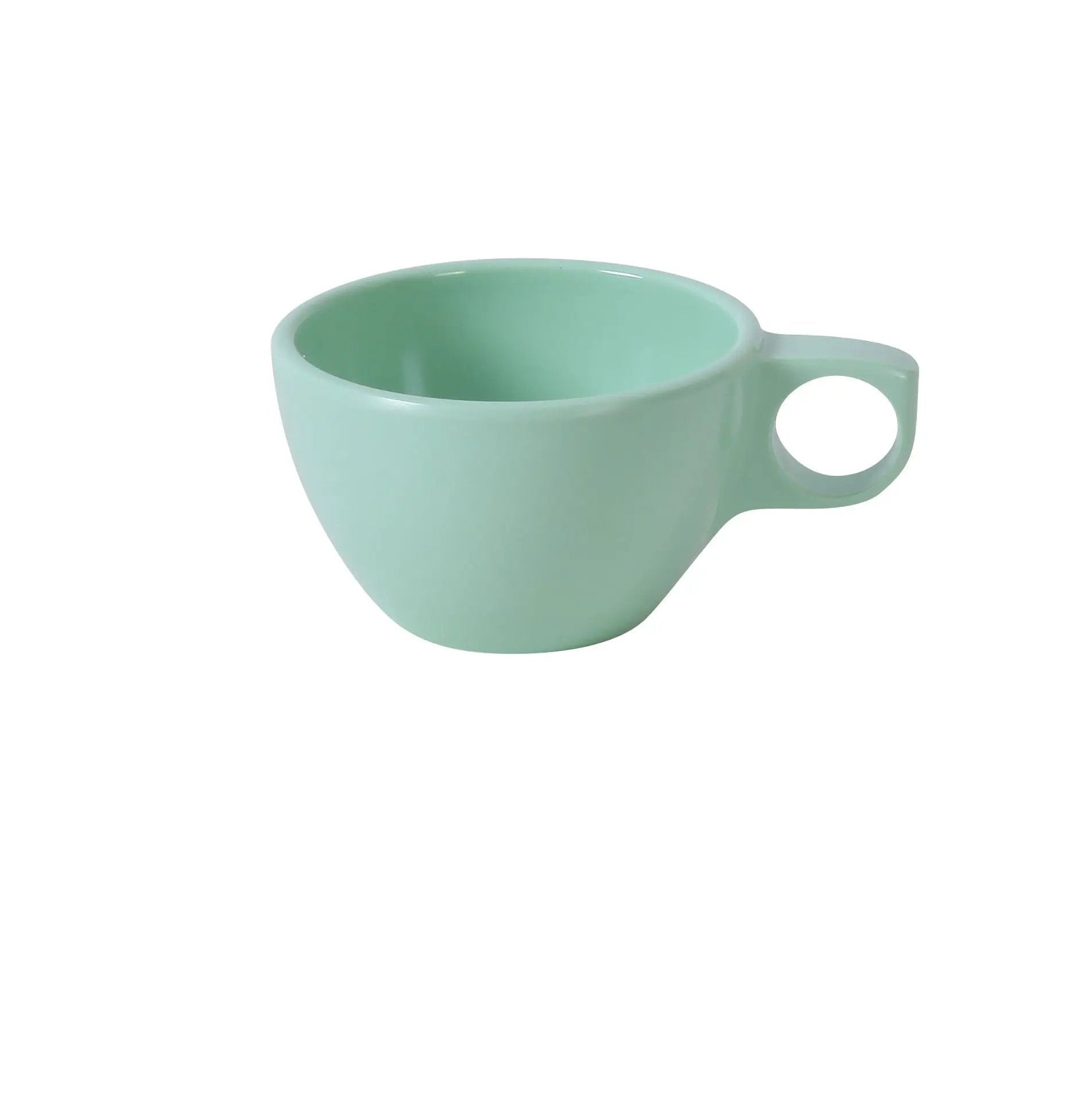Yanco NS-9015G Nessico Melamine 3 3/4" Ovide Cup 7 Oz. Green Product Image