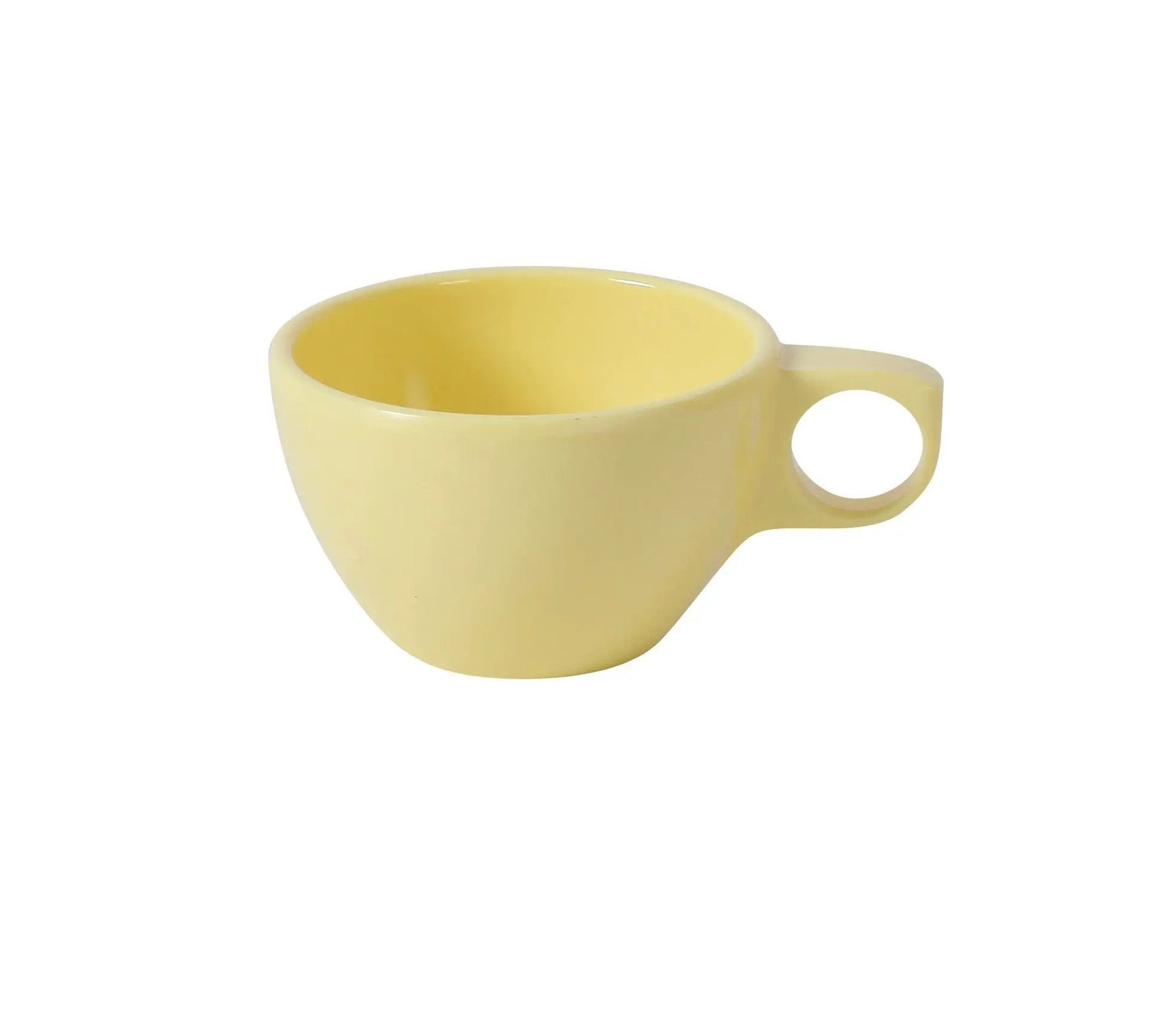 Yanco NS-9015Y Nessico Melamine 3 3/4" X 2 1/4" Ovide Cup 7 Oz. Yellow Product Image