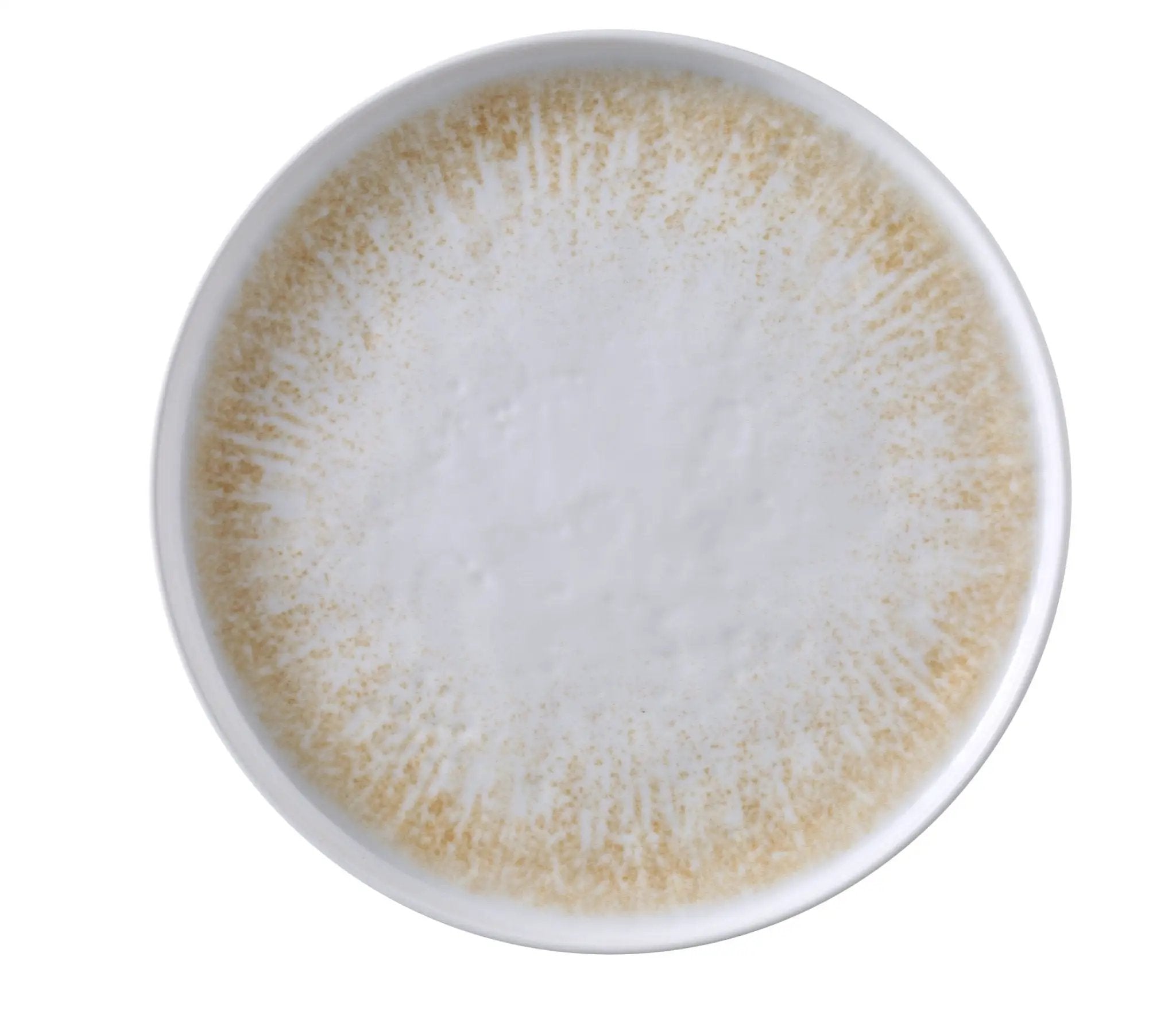 Yanco OP - 112 Optimum Melamine 12" X 1" Round Plate with Upright Rim