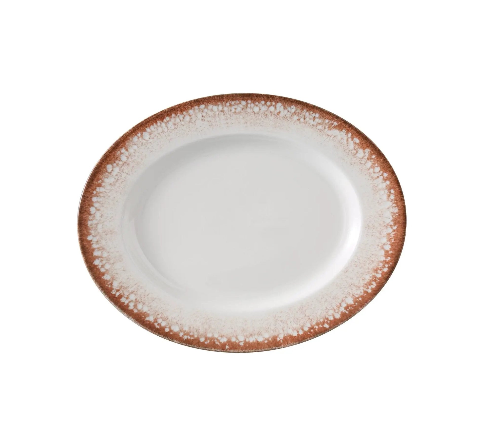 Yanco PR - 210 Porto Chinaware 10" X 7 - 7/8" X 1" OVAL PLATE