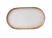Yanco PR - 214 Porto Chinaware 13 5/8" X 7 7/8" X 7/8" Coupe Oval Plate