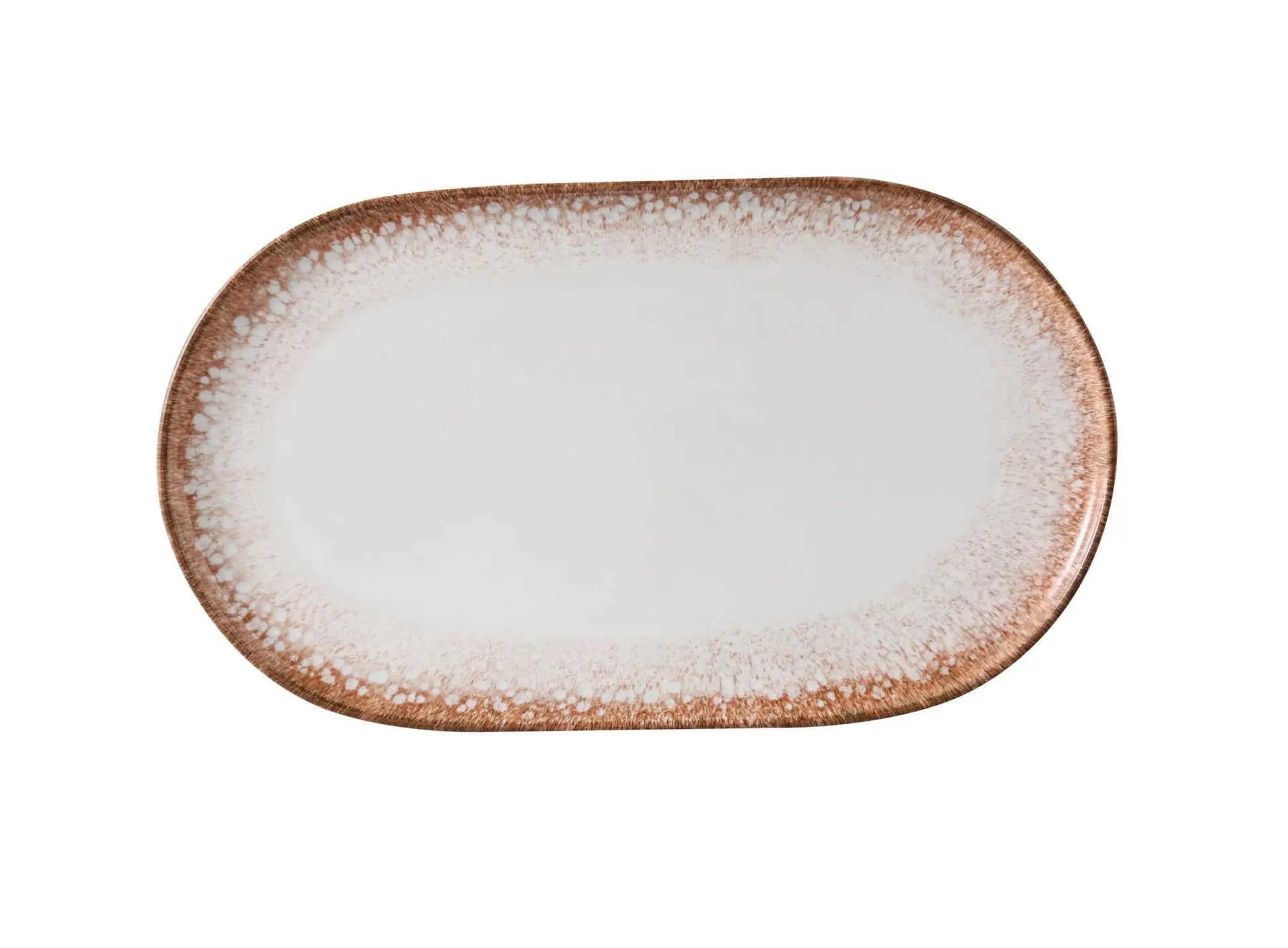 Yanco PR - 214 Porto Chinaware 13 5/8" X 7 7/8" X 7/8" Coupe Oval Plate