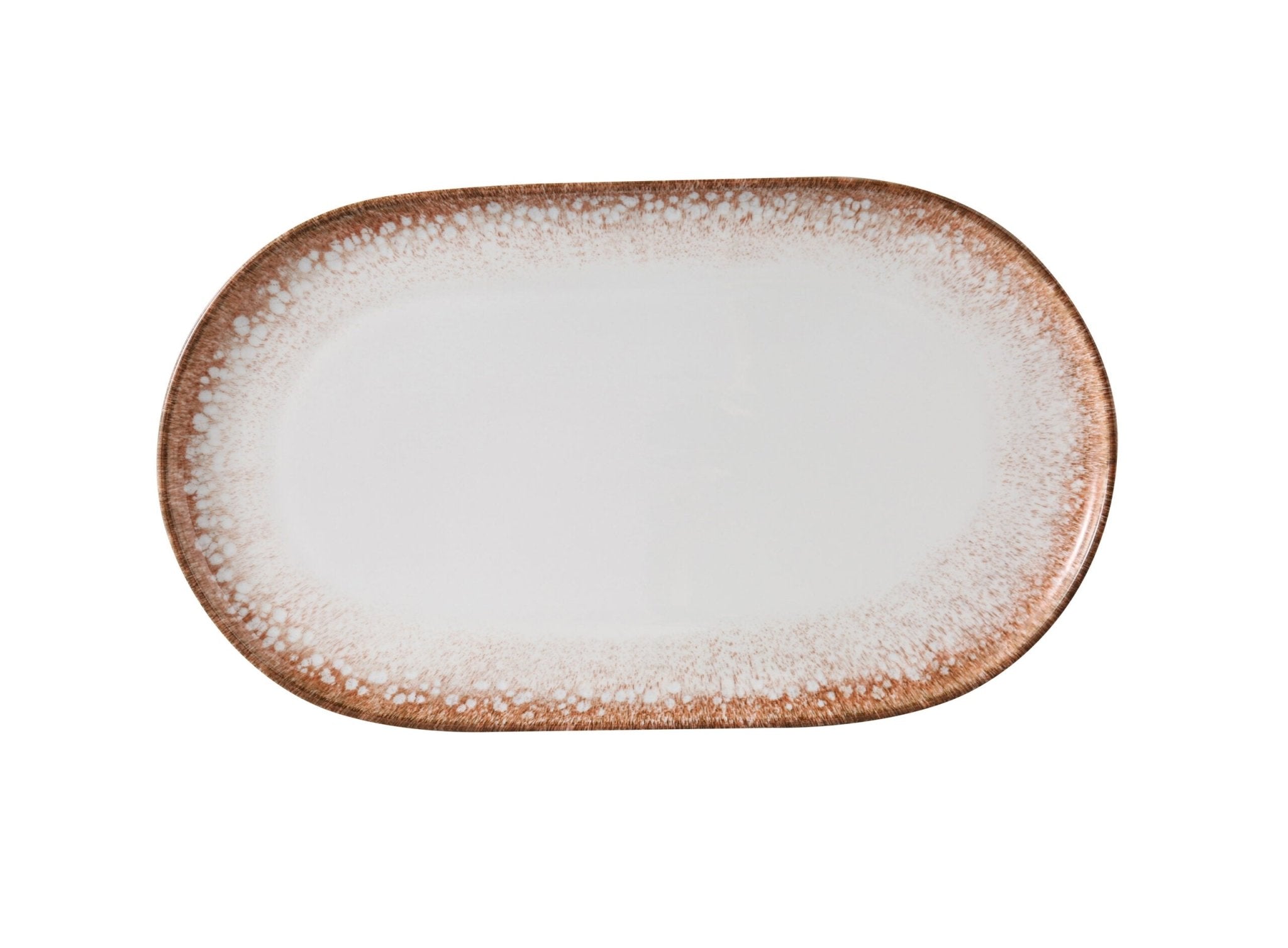 Yanco PR - 214 Porto Chinaware 13 5/8" X 7 7/8" X 7/8" Coupe Oval Plate