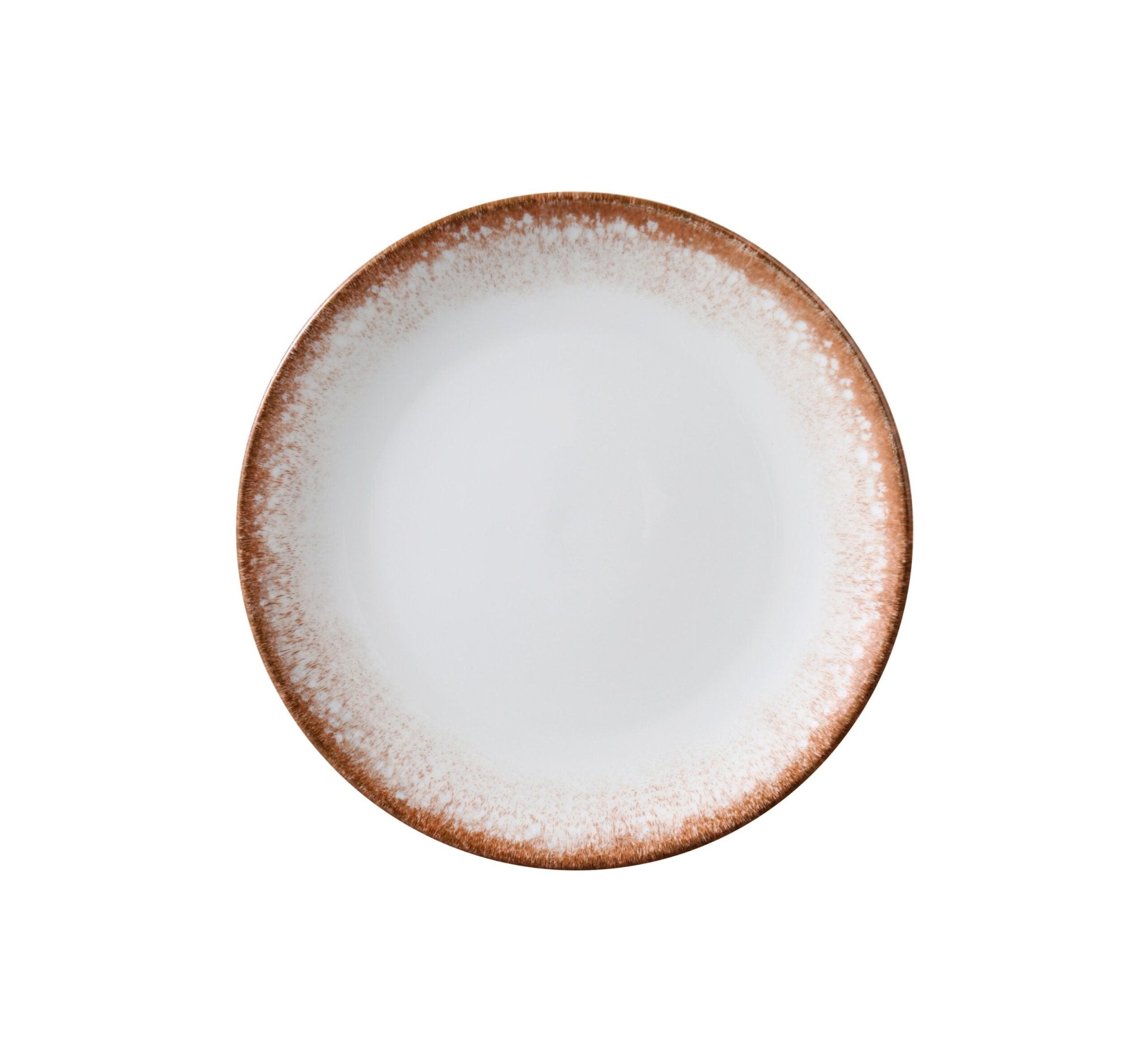Yanco PR - 706 Porto Chinaware 6 - 1/4" X 3/4" Coupe Round Plate
