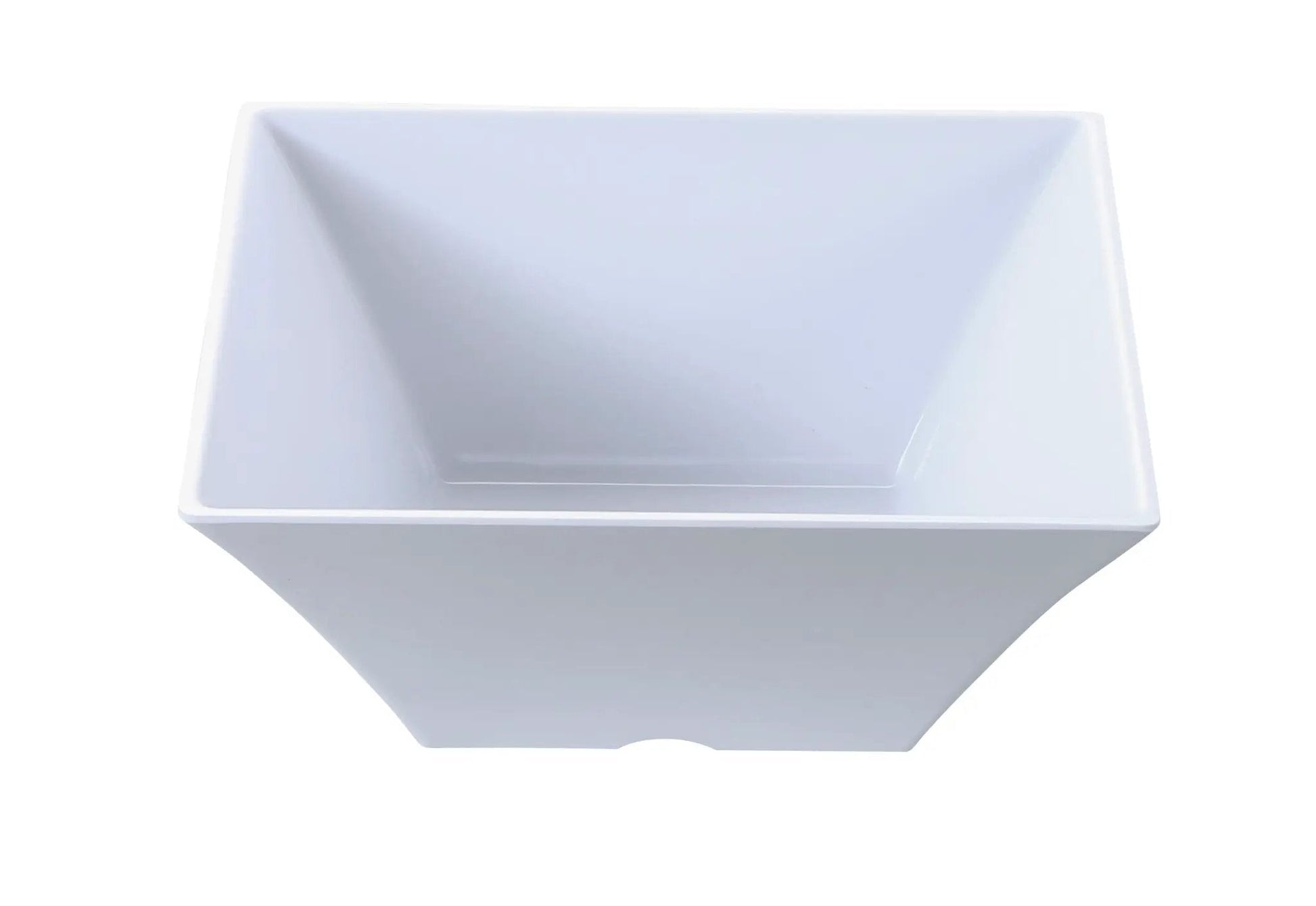 Yanco RM-4107 Rome Melamine 7 1/2" X 3 1/2"H Square Bowl 2 QT by Yanco (yanco-rm-4107-rome-melamine-7-1-2-x-3-1-2h-square-bowl-2-qt)