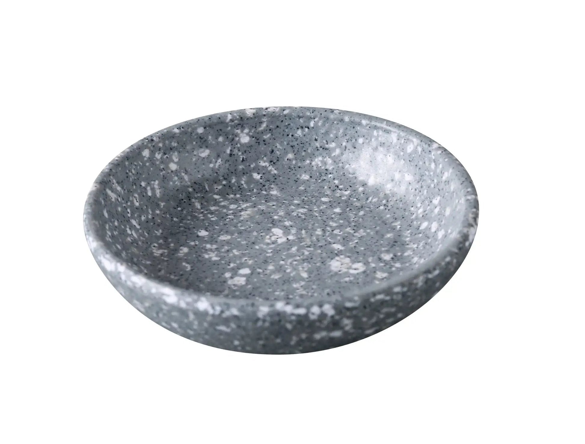 Yanco ST-403 Stone Art Melamine 3 1/4" X 3/4" Sauce Dish 4 Oz. Product Image