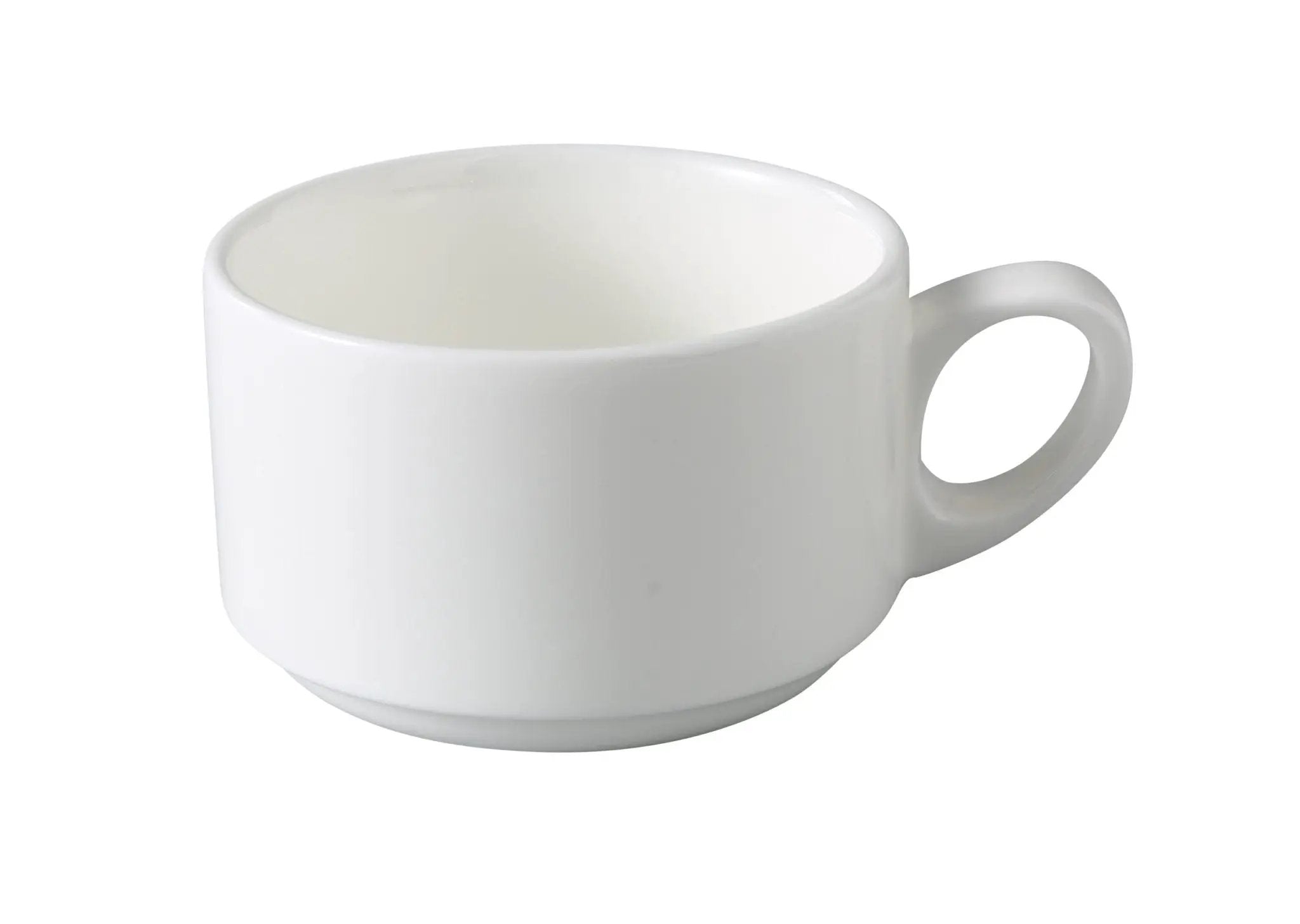 Yanco VS - 001 Versailles Chinaware 3 1/2 " X 2 1/4" Cup Stackable 8 Oz.