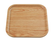 Yanco WD-2110 Wooden Tray Melamine 9 3/4" SQUARE PLATE by Yanco (yanco-wd-2110-wooden-tray-melamine-9-3-4-square-plate)