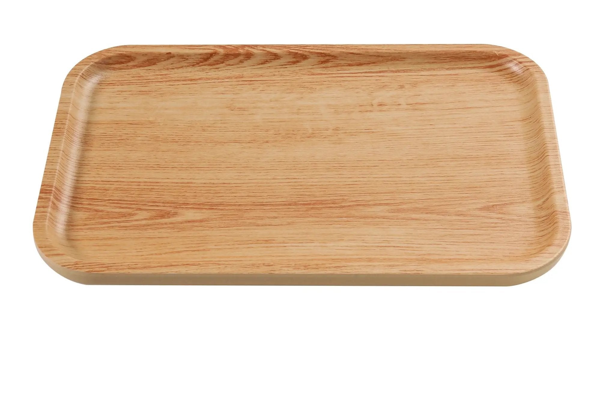 Yanco WD-2215 Wooden Tray Melamine 14 1/8" X 9 1/4" RECTANGULAR PLATE by Yanco (yanco-wd-2215-wooden-tray-melamine-14-1-8-x-9-1-4-rectangular-plate)
