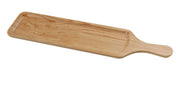 Yanco WD-2427 Wooden Tray Melamine 27 1/2" X 5 1/2" RECTANGULAR TRAY WITH HANDLE by Yanco (yanco-wd-2427-wooden-tray-melamine-27-1-2-x-5-1-2-rectangular-tray-with-handle)