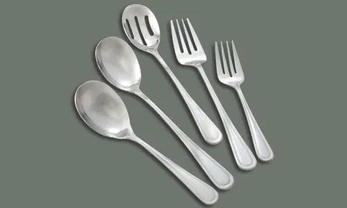 Winco 0030-24 – Shangarila Banquet Slotted Spoon, 18/8 Extra Heavyweight
