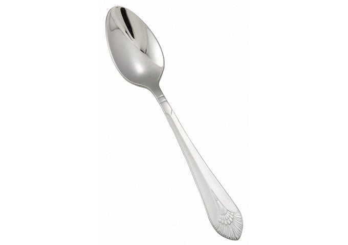 Winco Peacock 0031 - 03 Heavyweight 18/8 Stainless Steel Dinner Spoon 7 - 3/4"
