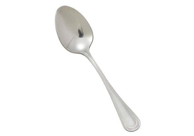 WINCO Deluxe Pearl 0036 - 09 Extra Heavyweight 18/8 Stainless Steel Demitasse Spoon
