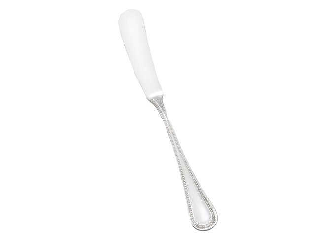WINCO Deluxe Pearl 0036 - 12 Extra Heavyweight Stainless Steel Butter Spreader