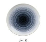 Yanco UN - 110 Universe 10 1/2"‚ X 1"‚ COUPE PLATE Chinaware, Pack of 12