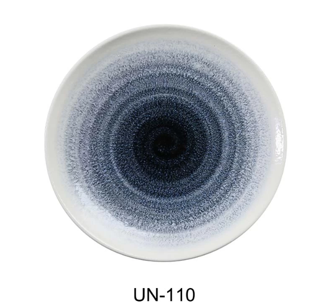 Yanco UN-110 Universe 10 1/2″ X 1″ COUPE PLATE Chinaware, Pack of 12