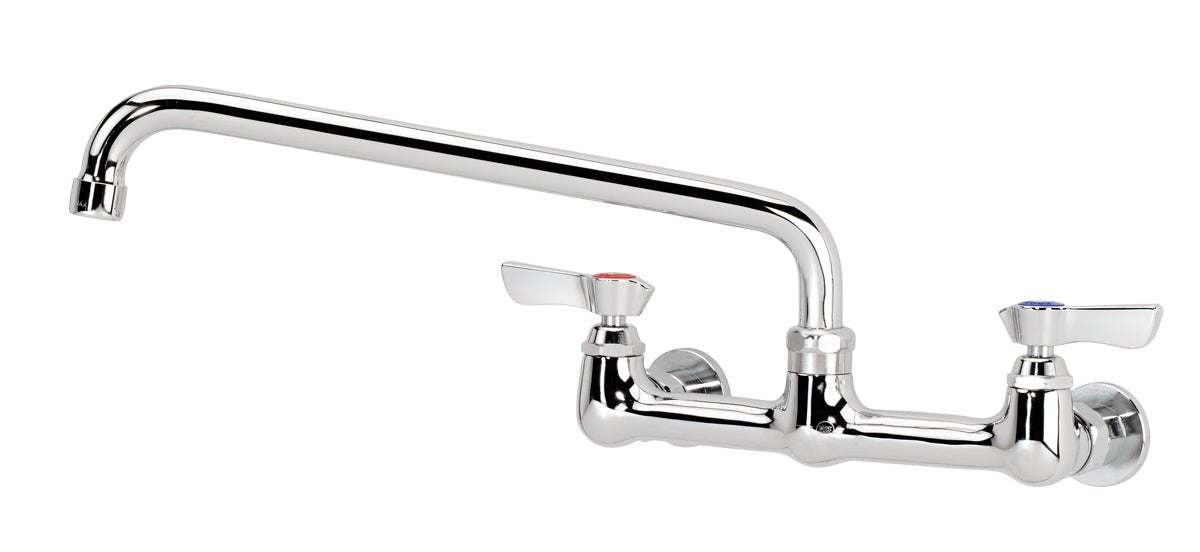 Krowne 12 - 812L Silver Series 8" Wall Mount Faucet with 12" Spout