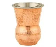 Copper Stainless Steel Water Glass Tumbler 12 Oz.