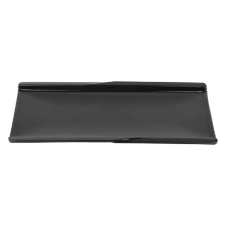 GET 140-1-BK, 9.5″ x 4.25″ Black Plate, Black Elegance, Melamine, Pack of 12