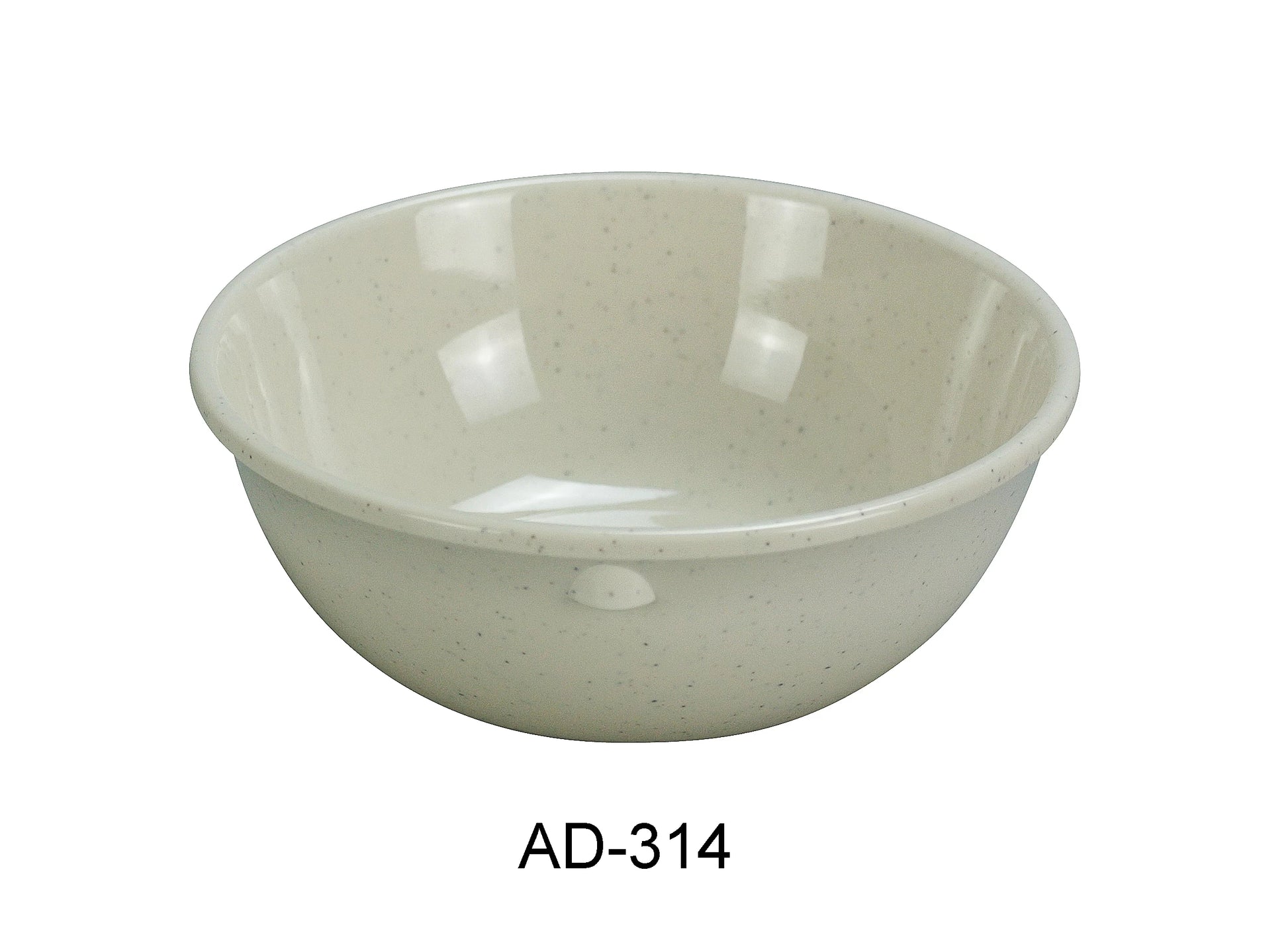 Yanco AD - 314 Ardis Nappie, 11 oz Capacity, 1.75"‚ Height, 4.875"‚ Diameter, Melamine, Pack of 48