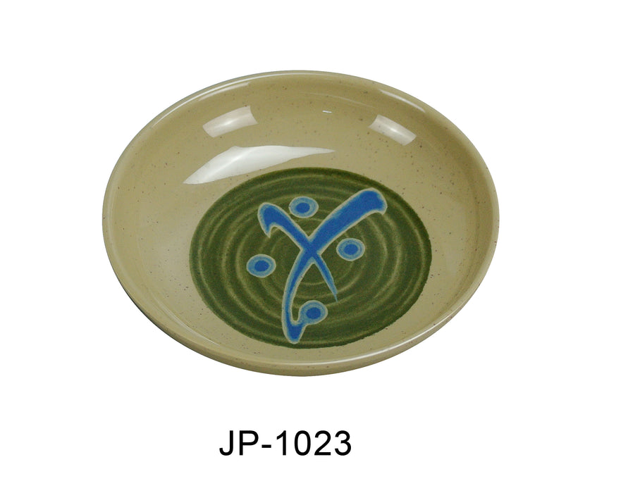 Yanco JP-1023 Japanese Sauce Dish, 3.25″ Diameter, Melamine, Pack of 72