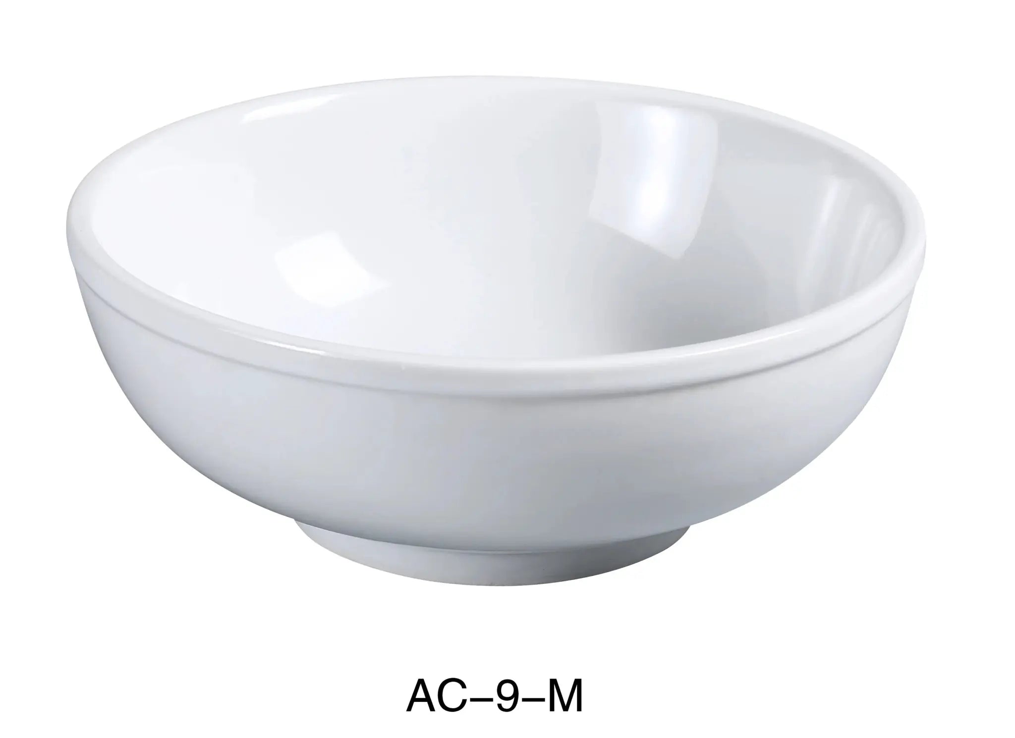 Yanco AC - 9 - M ABCO 9.75"‚ Menudo Bowl, 60 oz, China, Super White, Pack of 12